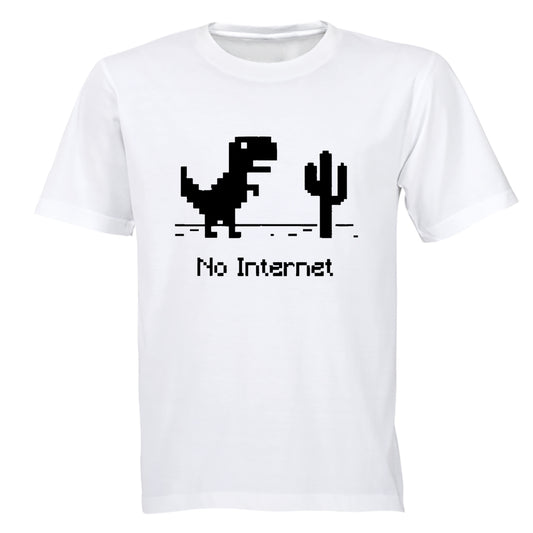 No Internet - Adults - T-Shirt - BuyAbility South Africa