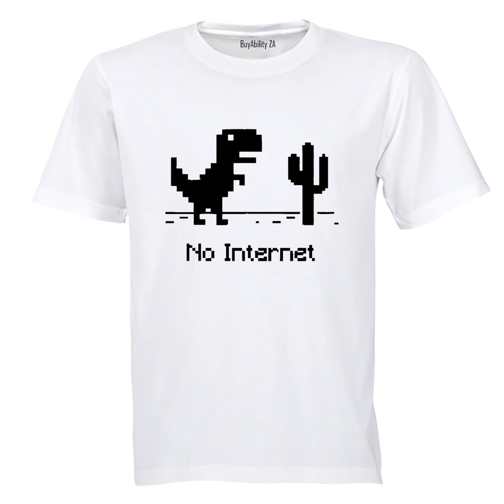 No Internet - Adults - T-Shirt