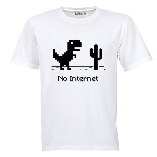 No Internet - Adults - T-Shirt