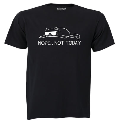 Not Today - Cool Cat - Adults - T-Shirt - BuyAbility South Africa