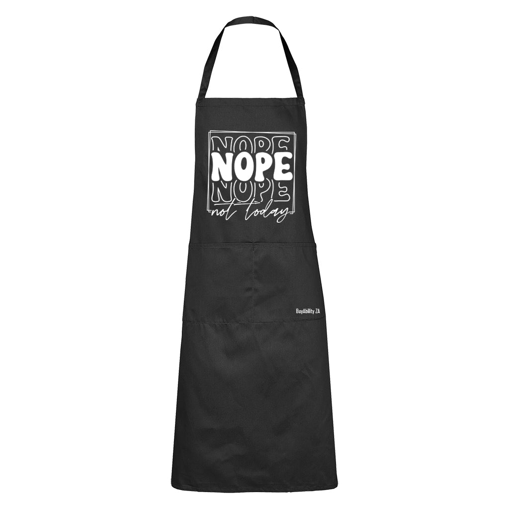 Nope Not Today - Apron - BuyAbility South Africa