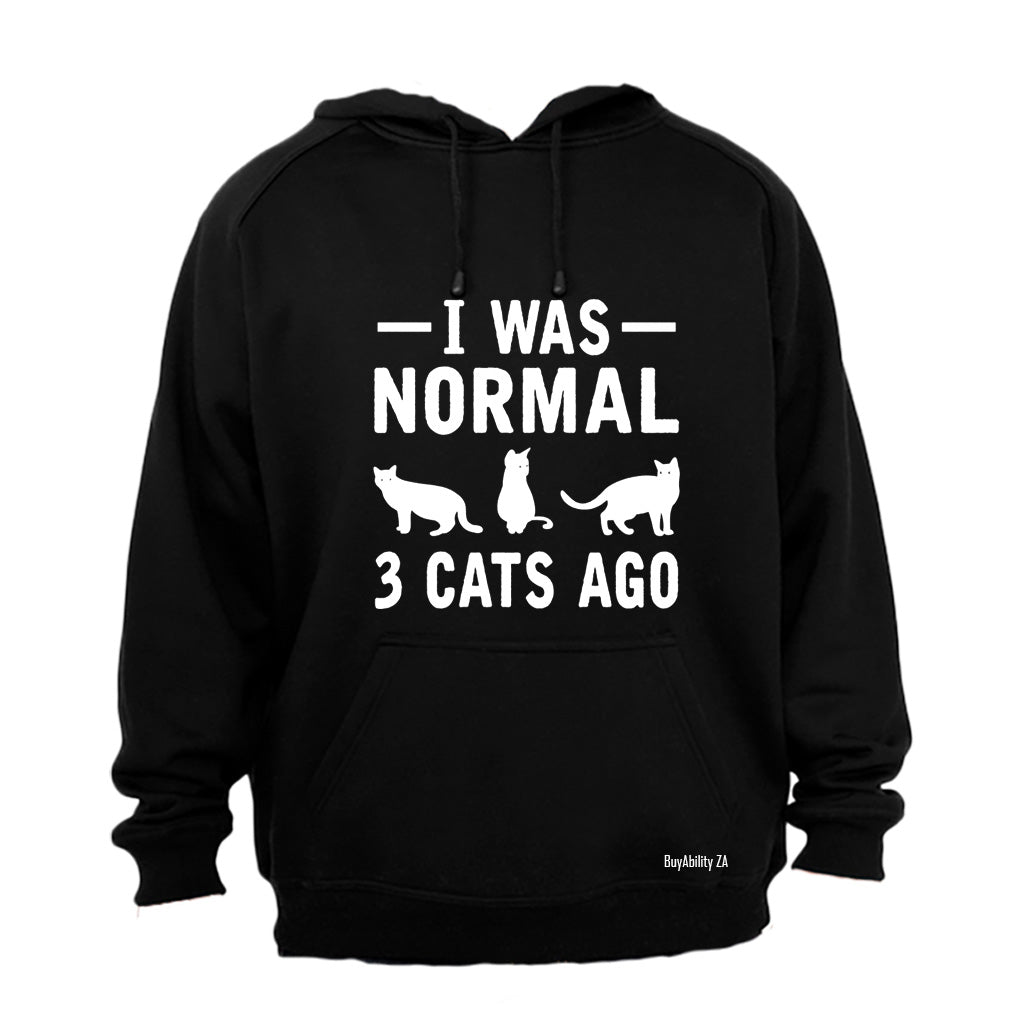 Normal 3 Cats Ago - Hoodie - BuyAbility South Africa