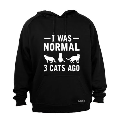 Normal 3 Cats Ago - Hoodie - BuyAbility South Africa
