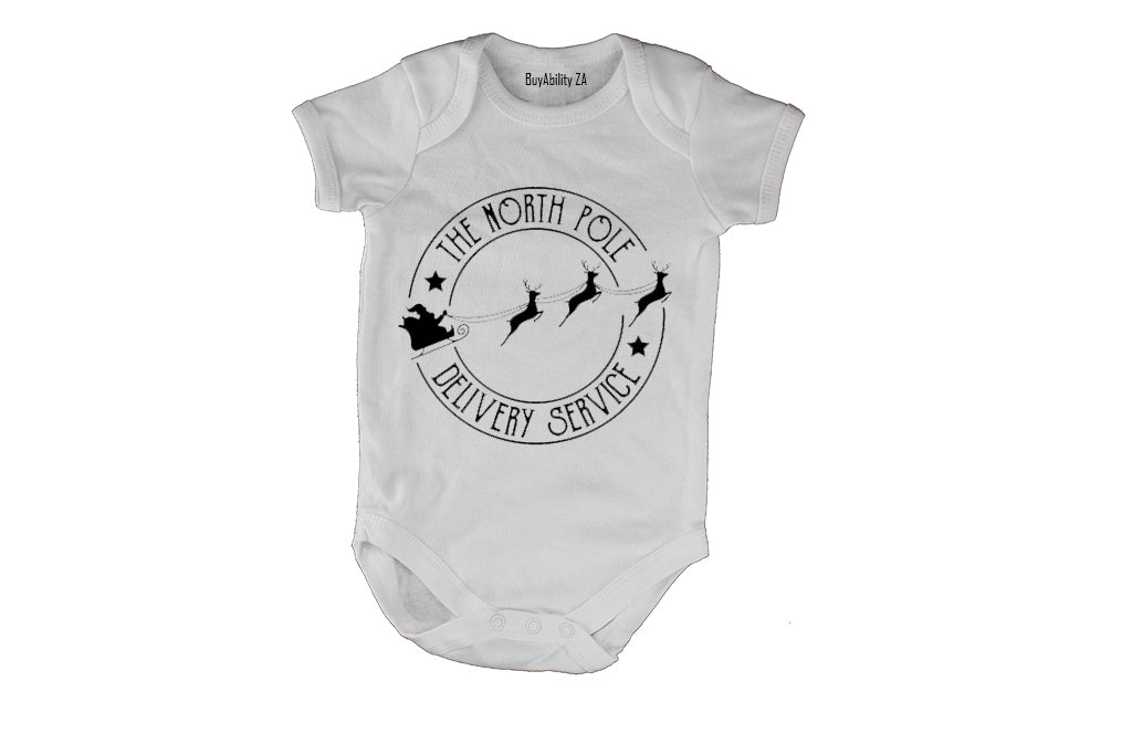 North Pole Delivery Service - Christmas - Baby Grow