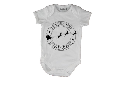 North Pole Delivery Service - Christmas - Baby Grow