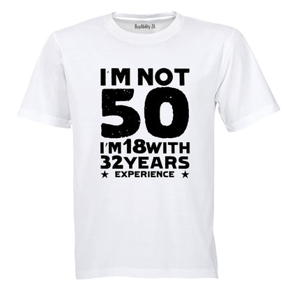 Not 50 Years - Adults - T-Shirt - BuyAbility South Africa