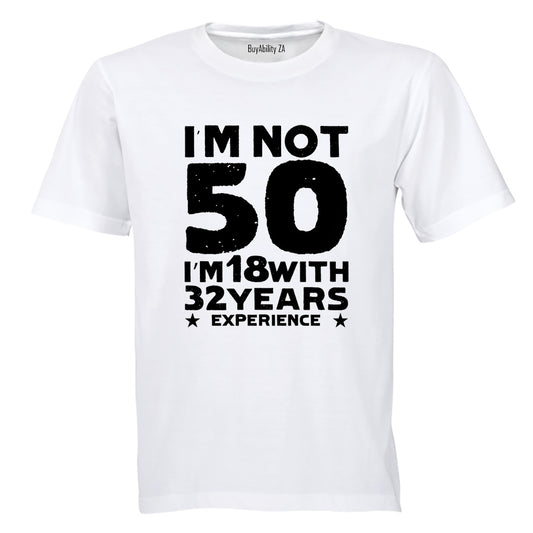 Not 50 Years - Adults - T-Shirt - BuyAbility South Africa