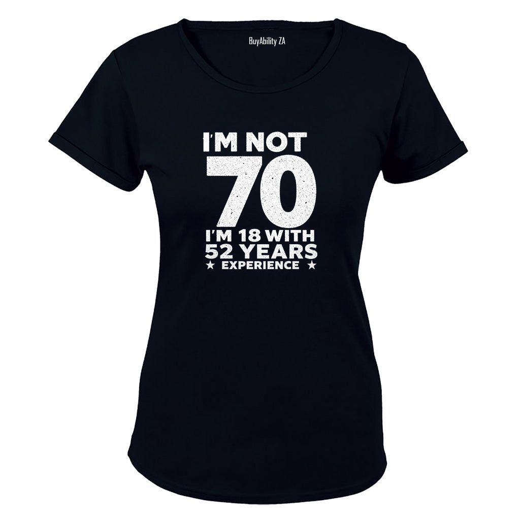 Not 70 Years - Ladies - T-Shirt - BuyAbility South Africa