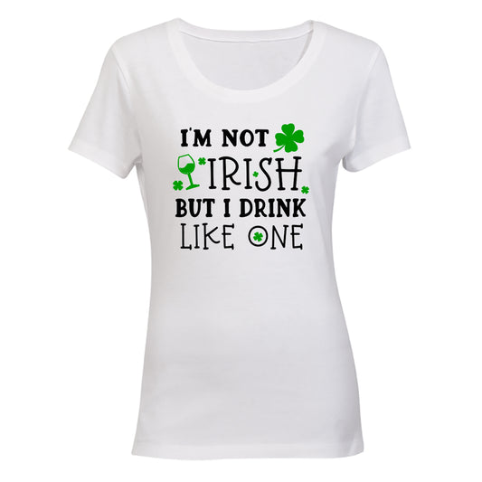 Not Irish - St. Patricks Day - Ladies - T-Shirt - BuyAbility South Africa