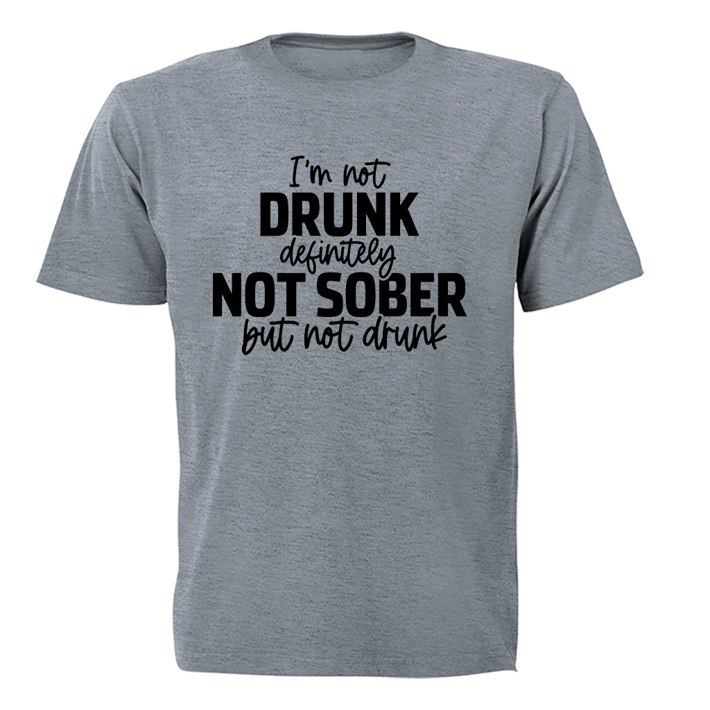Not Sober - Adults - T-Shirt - BuyAbility South Africa
