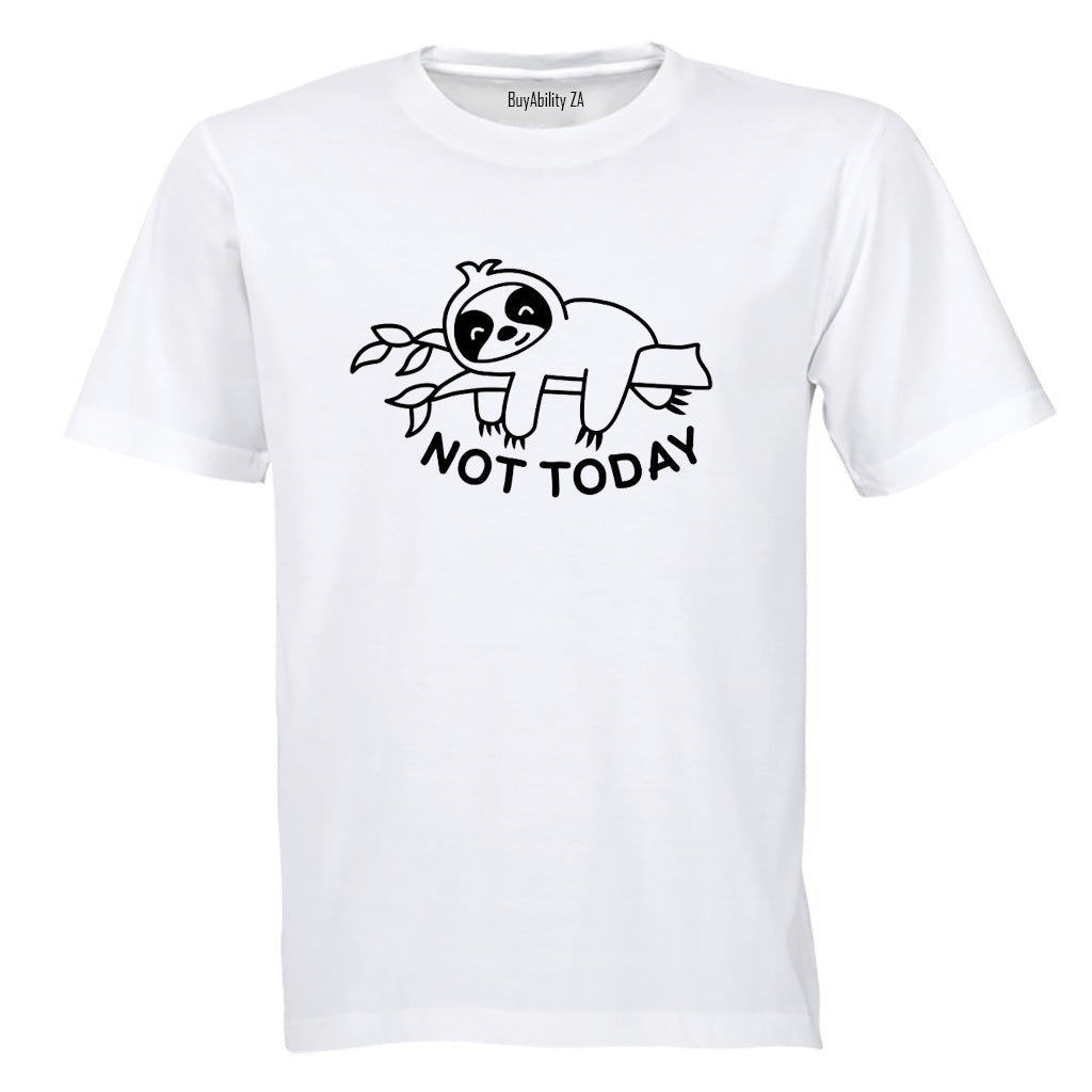 Not Today - Sloth - Kids T-Shirt - BuyAbility South Africa