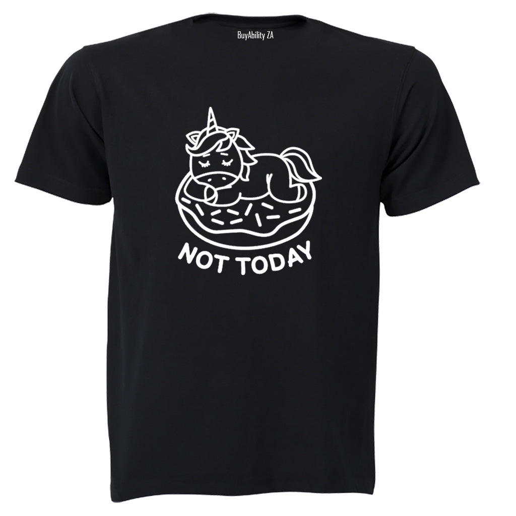 Not Today - Unicorn - Kids T-Shirt