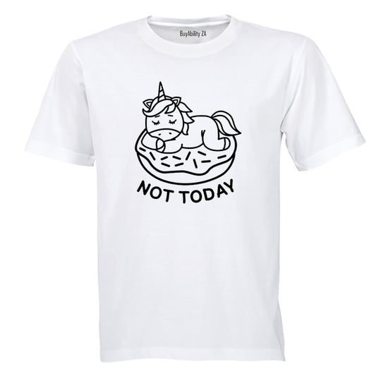 Not Today - Unicorn - Kids T-Shirt