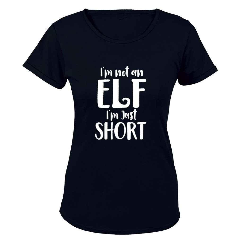 Not an Elf - Christmas - Ladies - T-Shirt - BuyAbility South Africa
