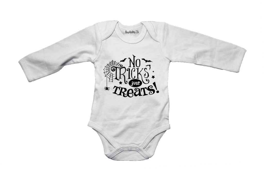 No Tricks, Just Treats - Halloween - Baby Grow
