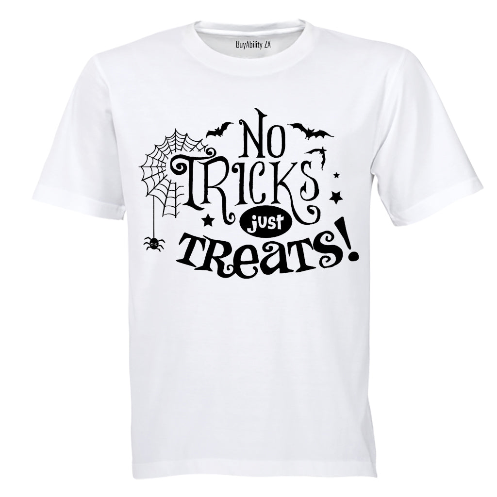 No Tricks, Just Treats - Halloween - Kids T-Shirt