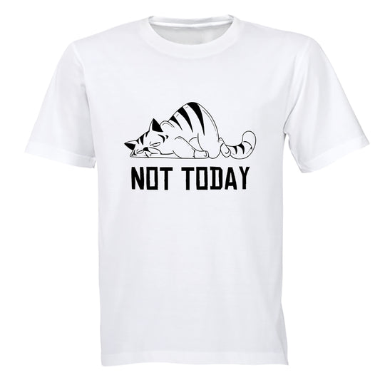Not Today - Cat - Adults - T-Shirt - BuyAbility South Africa
