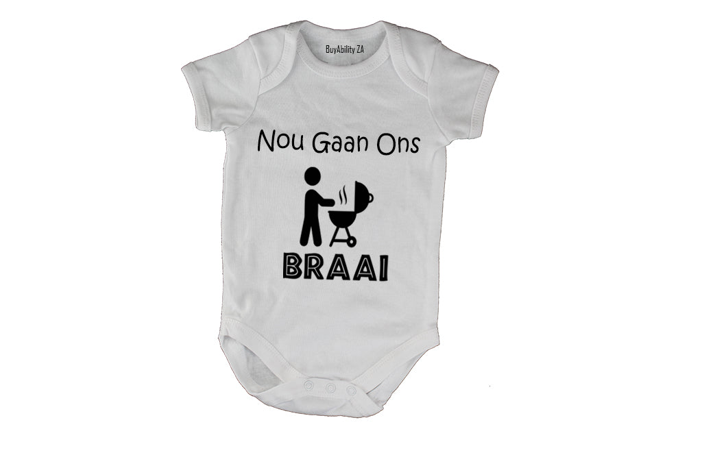 Nou Gaan Ons Braai! - Baby Grow