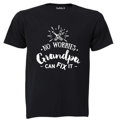 No Worries, Grandpa Can Fix It - Kids T-Shirt