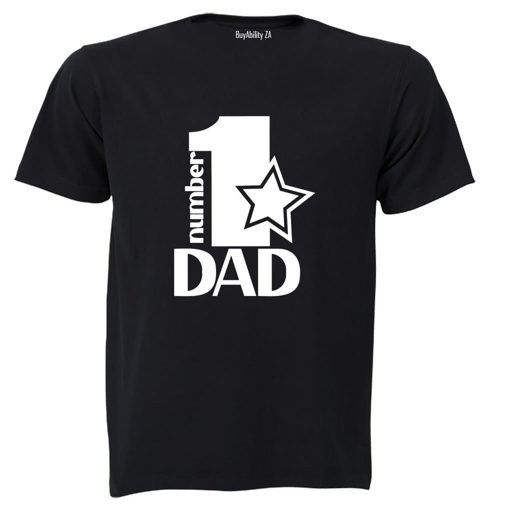 Number 1 Dad - Adults - T-Shirt