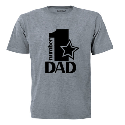 Number 1 Dad - Adults - T-Shirt