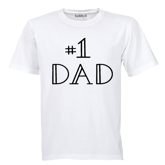 #1 Dad!! - Adults - T-Shirt