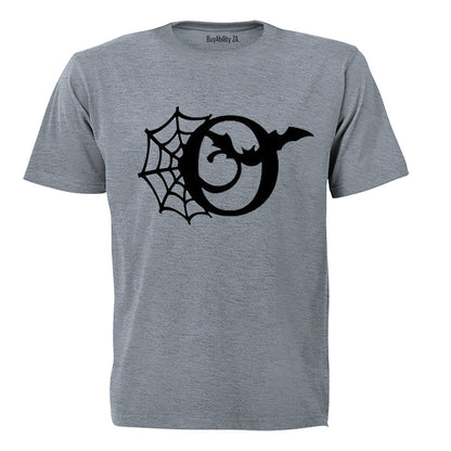 O - Halloween Spiderweb - Kids T-Shirt