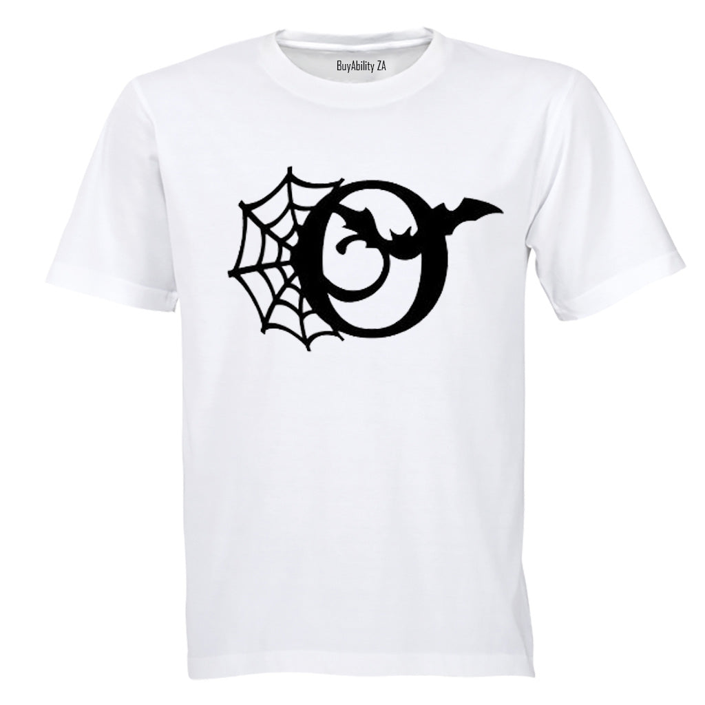 O - Halloween Spiderweb - Kids T-Shirt