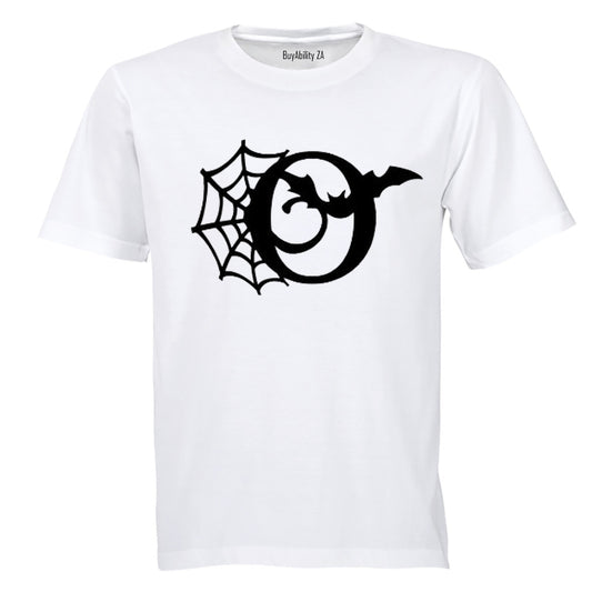 O - Halloween Spiderweb - Kids T-Shirt