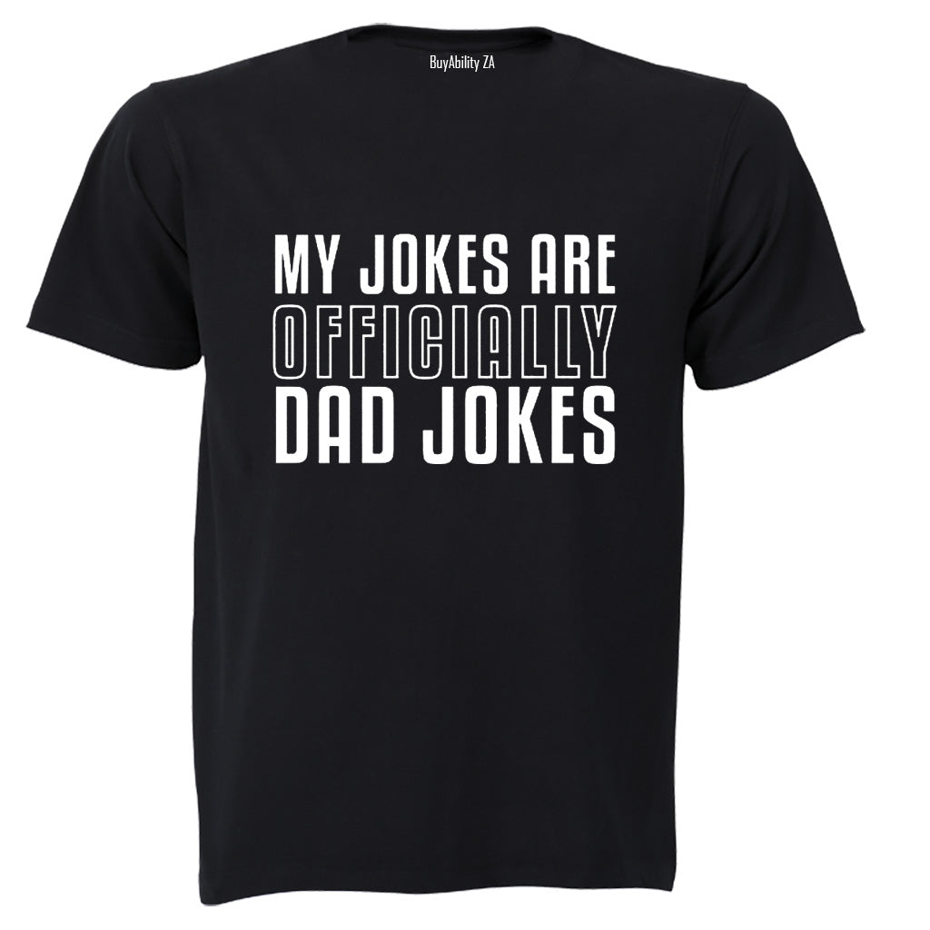 Officially Dad Jokes - Adults - T-Shirt
