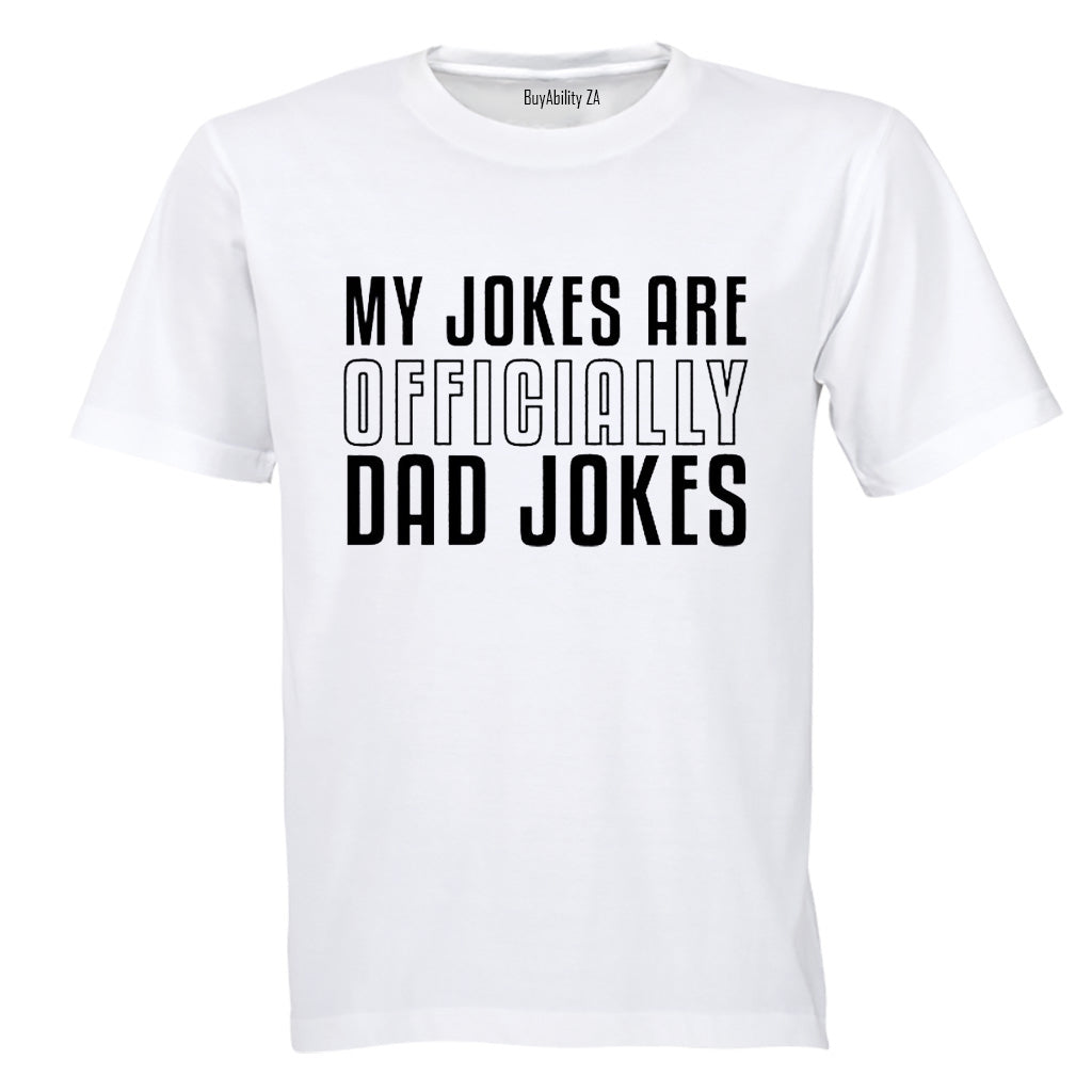Officially Dad Jokes - Adults - T-Shirt