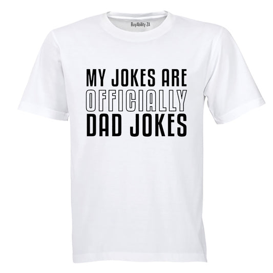 Officially Dad Jokes - Adults - T-Shirt