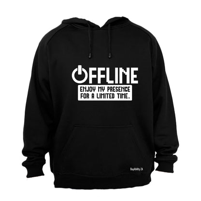 Offline - Enjoy My Presence - Hoodie - BuyAbility South Africa