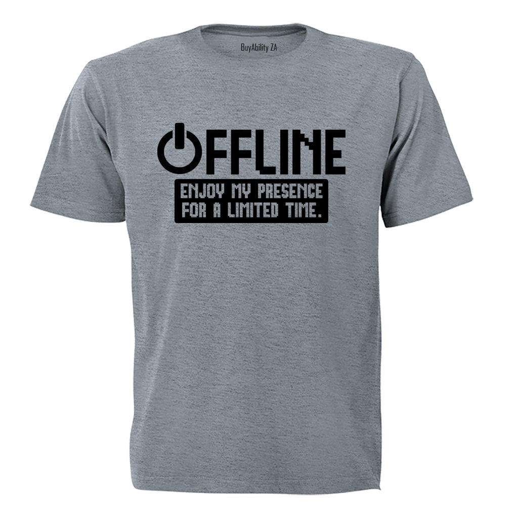 Offline - Enjoy My Presence - Kids T-Shirt - BuyAbility South Africa
