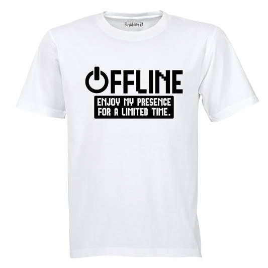 Offline - Enjoy My Presence - Kids T-Shirt - BuyAbility South Africa
