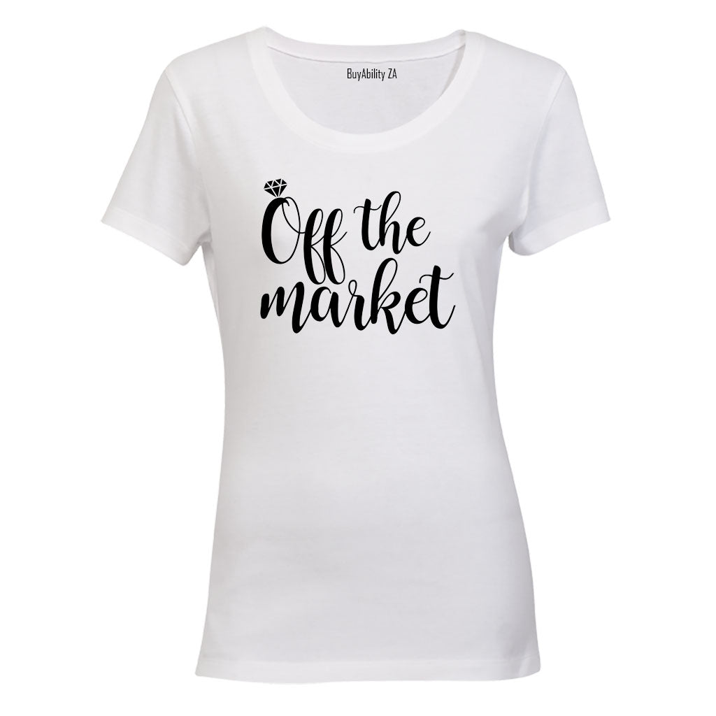 Off The Market - Engaged - Ladies - T-Shirt - BuyAbility