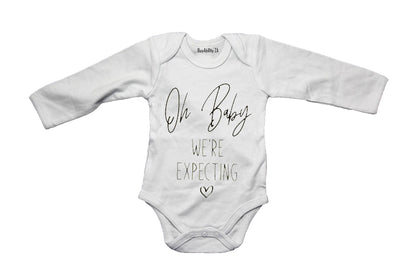 Oh Baby. We're Expecting - Baby Grow