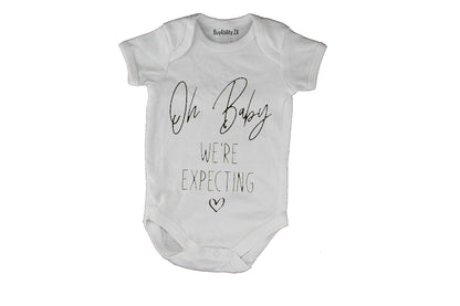 Oh Baby. We're Expecting - Baby Grow