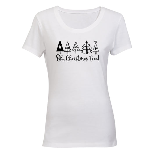 Oh Christmas Tree - Ladies - T-Shirt - BuyAbility South Africa