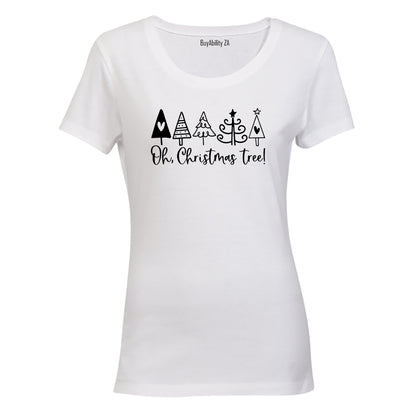 Oh Christmas Tree - Ladies - T-Shirt