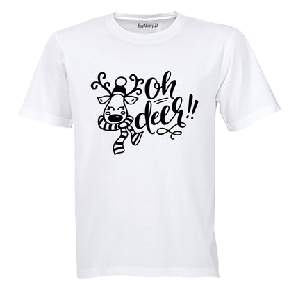 OH Deer - Christmas - Kids T-Shirt