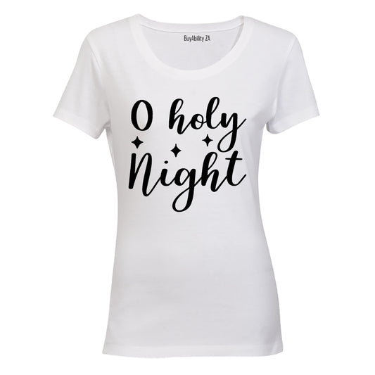 O Holy Night - Christmas - Ladies - T-Shirt