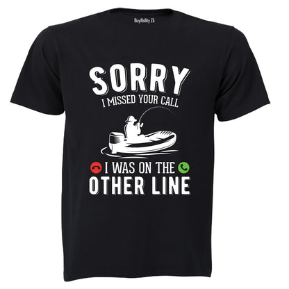 On Another Line - Fishing - Adults - T-Shirt - BuyAbility South Africa