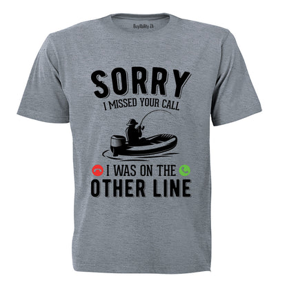 On Another Line - Fishing - Adults - T-Shirt - BuyAbility South Africa