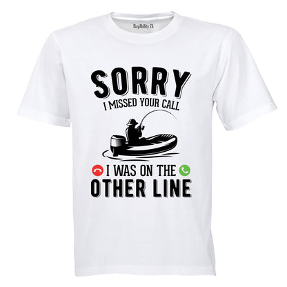 On Another Line - Fishing - Adults - T-Shirt - BuyAbility South Africa