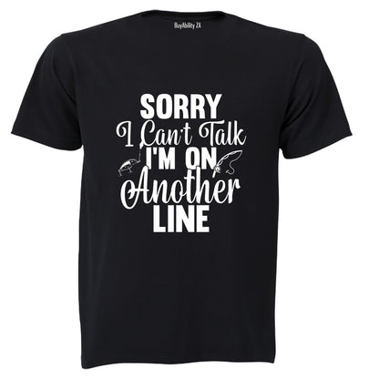 On Another Line - Fishing - Adults - T-Shirt