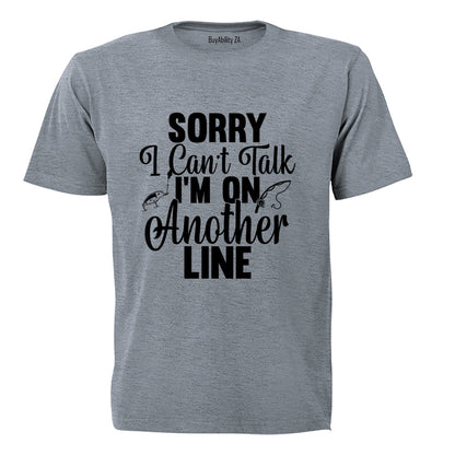 On Another Line - Fishing - Adults - T-Shirt