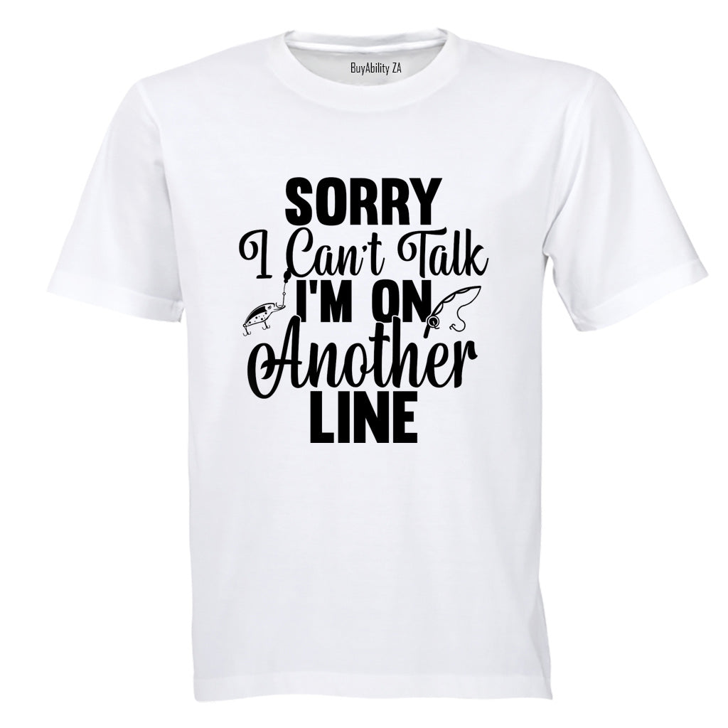 On Another Line - Fishing - Adults - T-Shirt