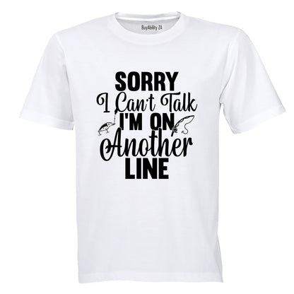 On Another Line - Fishing - Adults - T-Shirt
