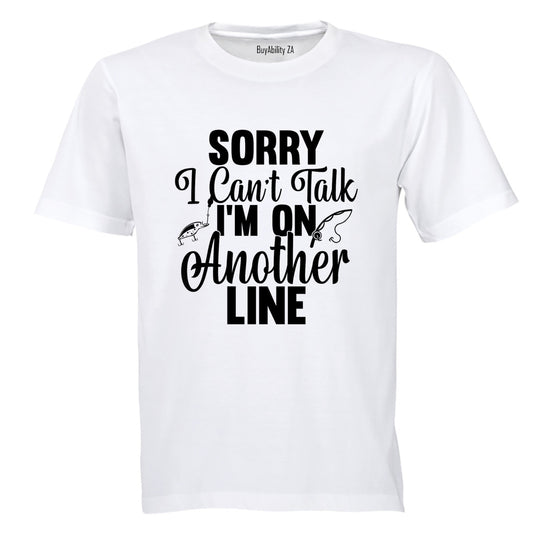 On Another Line - Fishing - Adults - T-Shirt